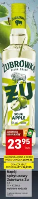 Napój spirytusowy Żubrówka ŻU Sour Apple promocja w Delikatesy Centrum