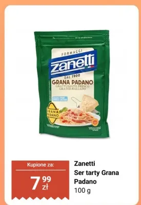 Ser tarty Grana Padano promocja w Dino