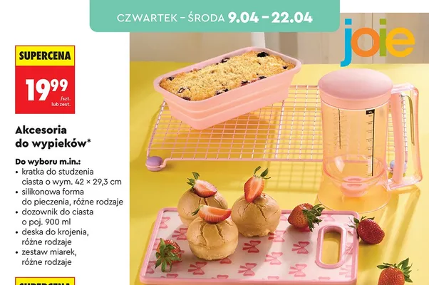 Akcesoria do wypieków promocja w Biedronka