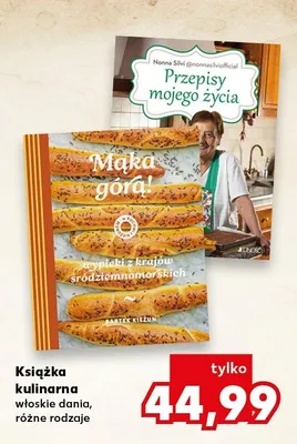 Książka kulinarna Mąka górą! promocja w Kaufland
