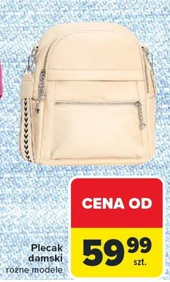 Plecak damski różne modele promocja w Carrefour