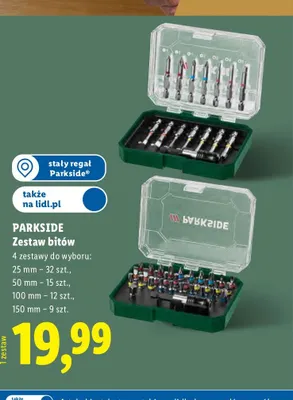 Zestaw bitów PARKSIDE promocja w Lidl