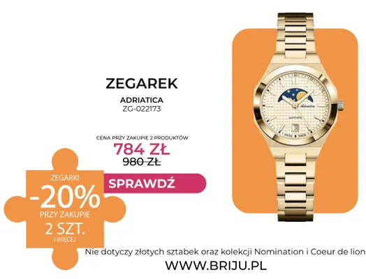 Zegarek Adriatica ZG-022173 promocja w Briju