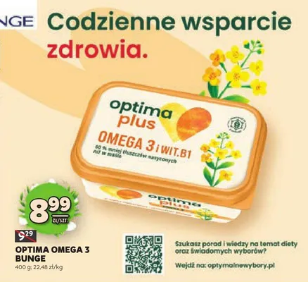 Optima omega 3 promocja w Stokrotka