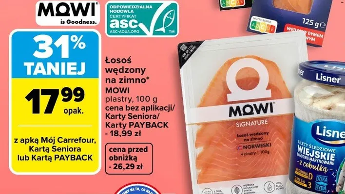 Filety śledziowe wiejskie promocja w Carrefour Market
