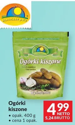 Ogórki kiszone promocja w Makro