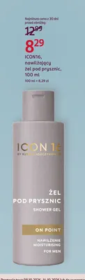 Nawilżający żel pod prysznic Icon16 promocja w Rossmann