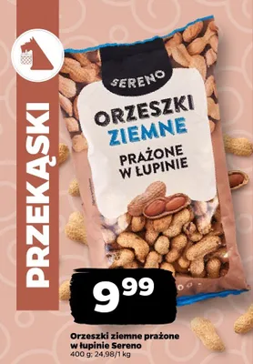 Orzeszki ziemne prażone w łupinie promocja w Netto