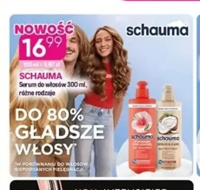 Serum do włosów Schauma promocja w Drogerie Koliber