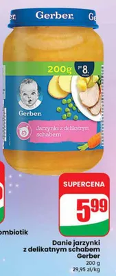 Danie jarzynki z delikatnym schabem promocja w Dino