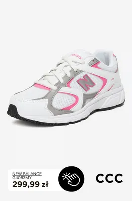 Buty sportowe New Balance G4083MY promocja w CCC