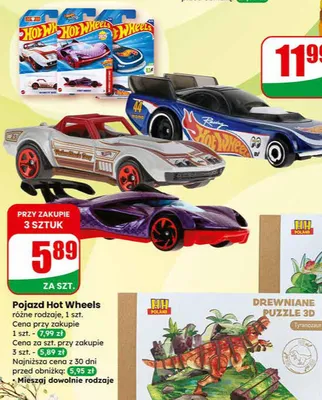 Pojazd Hot Wheels promocja w Dino