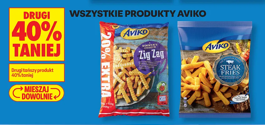 Produkty Aviko promocja w Biedronka