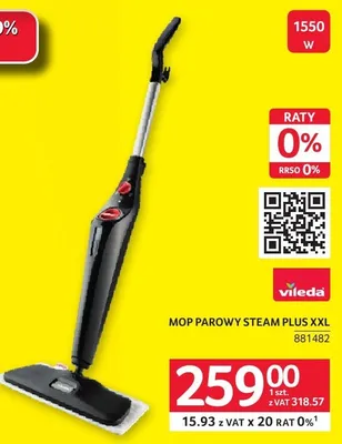 Mop parowy Vileda Steam Plus XXL promocja w Selgros