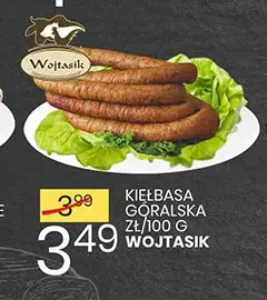 Kiełbasa góralska Wojtasik promocja w Wafelek
