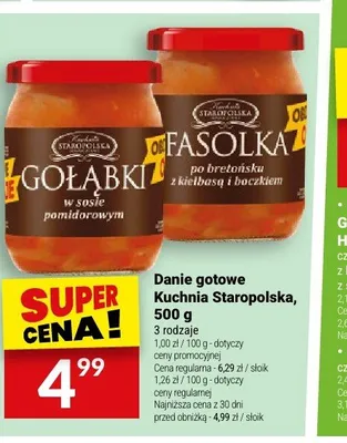 Danie gotowe Kuchnia Staropolska promocja w Twój Market