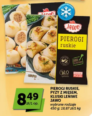 Pyzy z mięsem Jawo promocja w ABC