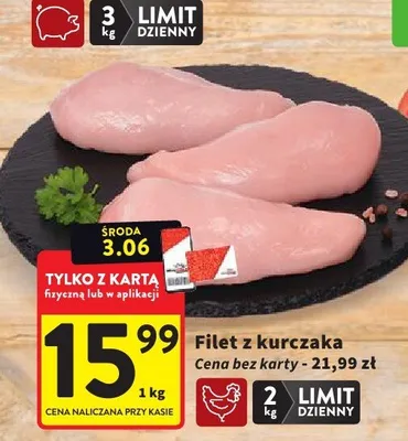 Filet z kurczaka promocja w Intermarche