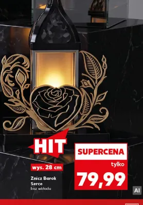 Znicz Barok Serce bez wkładu promocja w Kaufland