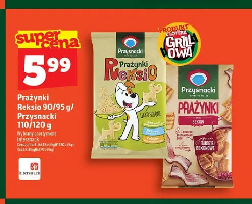 Prażynki Reksio / Przysnacki promocja w TOPAZ