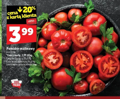 Pomidor malinowy promocja w TOPAZ
