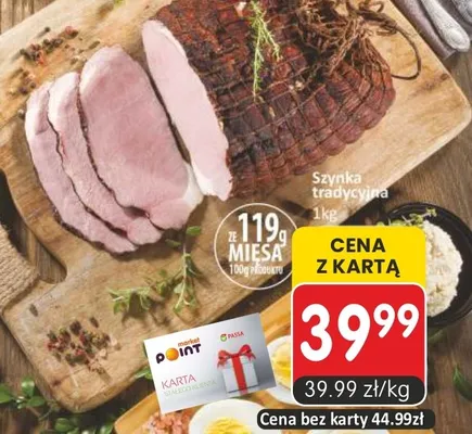 Szynka tradycyjna promocja w Market Point