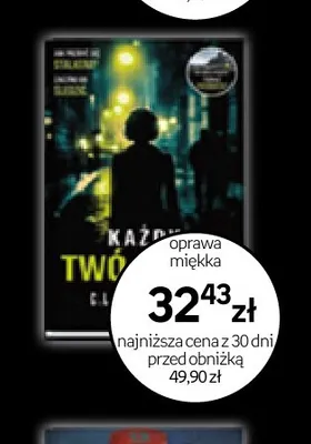 Książka Każdy twój krok C.L. Taylor promocja w Empik