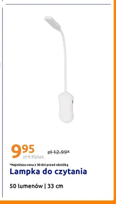 Lampka do czytania promocja w Action