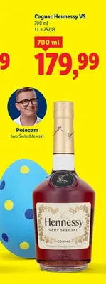 Koniak Cognac Hennessy VS promocja w Lidl