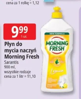 Płyn do mycia naczyń Morning Fresh promocja w Leclerc
