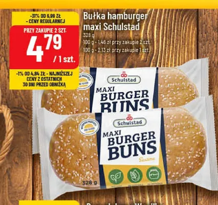 Bułka hamburger maxi Schulstad promocja w POLOmarket