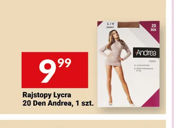 Rajstopy Lycra 20 Den Andrea promocja w Twój Market