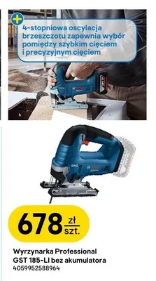 Wyrzynarka BOSCH Professional GST 185-LI bez akumulatora promocja w Castorama