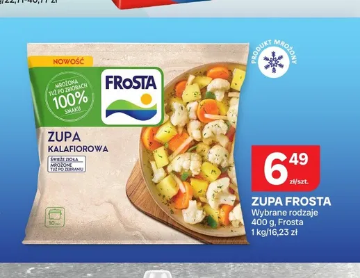 Zupa Frosta kalafiorowa promocja w Chorten