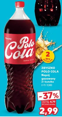 Napój gazowany Zbyszko Polo Cola promocja w Kaufland