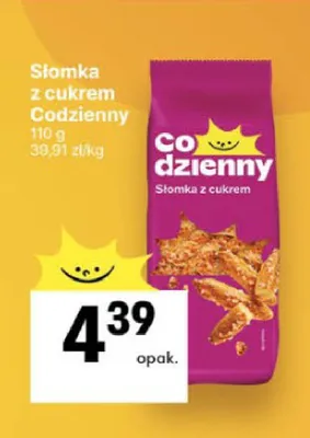 Słomka z cukrem Codzienny promocja w Delikatesy Centrum