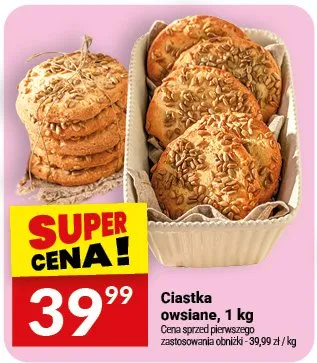 Ciastka owsiane promocja w Twój Market