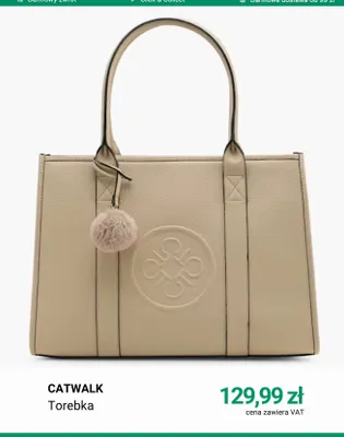 Torebka Catwalk promocja w Deichmann