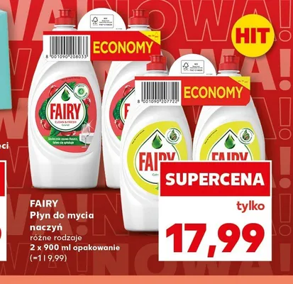 Płyn do naczyń Fairy Granat promocja w Kaufland
