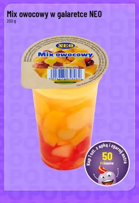 Mix owocowy w galaretce NEO promocja w POLOmarket