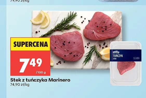 Stek z tuńczyka Marinero promocja w Biedronka