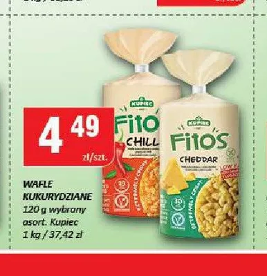 Wafle kukurydziane Kupiec promocja w Chorten