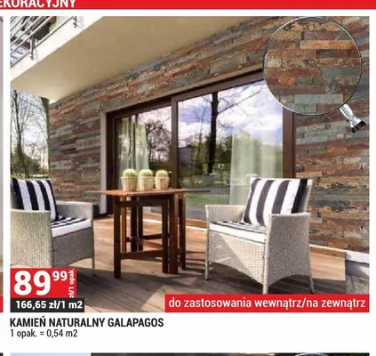 Kamień naturalny Galapagos promocja w Merkury Market