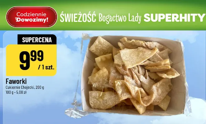 Faworki cukiernie chojecki promocja w POLOmarket