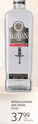 Wódka Slovian 40% 700 ML promocja w Selgros