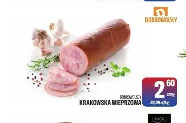 Krakowska wieprzowa Dobrowolscy promocja w Tomi Markt