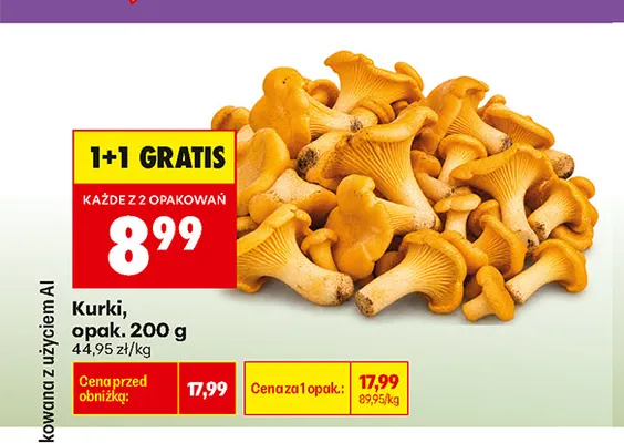 Kurki promocja w Biedronka
