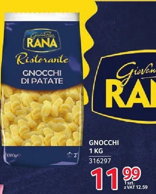 Gnocchi Rana 1 kg promocja w Selgros