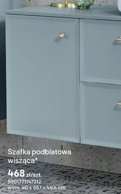 Szafka podblatowa wisząca Cersanit Mille promocja w Castorama