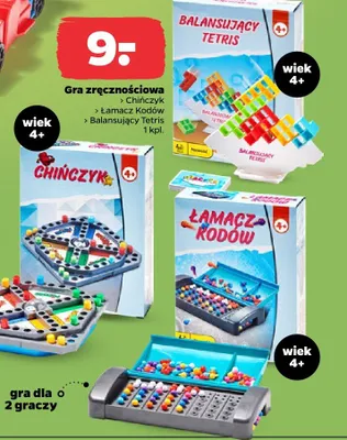 Gra zręcznościowa Balansujący Tetris promocja w Netto